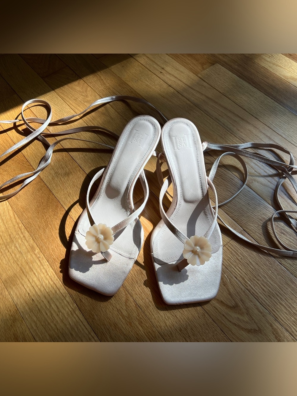 Helsa Kitten Lace Up Sandal - Picture 5 of 9